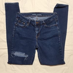 Old Navy Rockstar Ripped Jeans